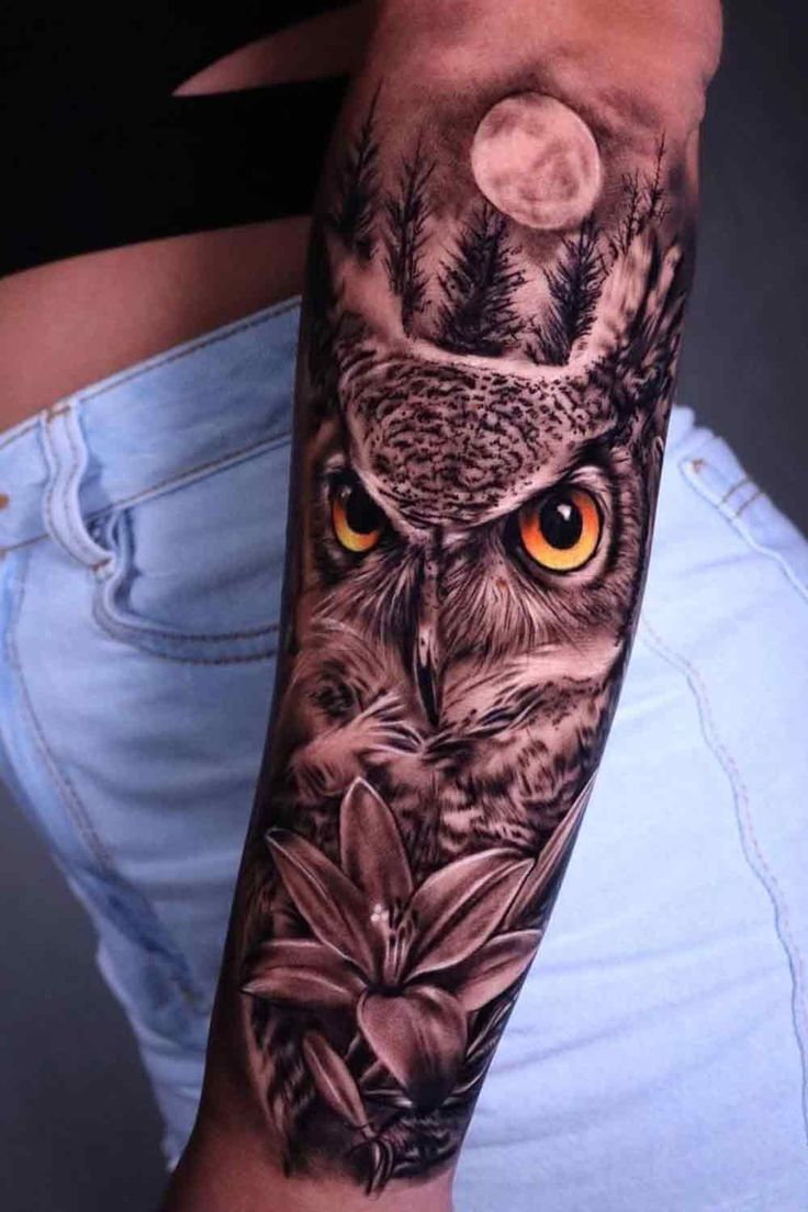 Coruja Incrível Tattoo Tatuagens