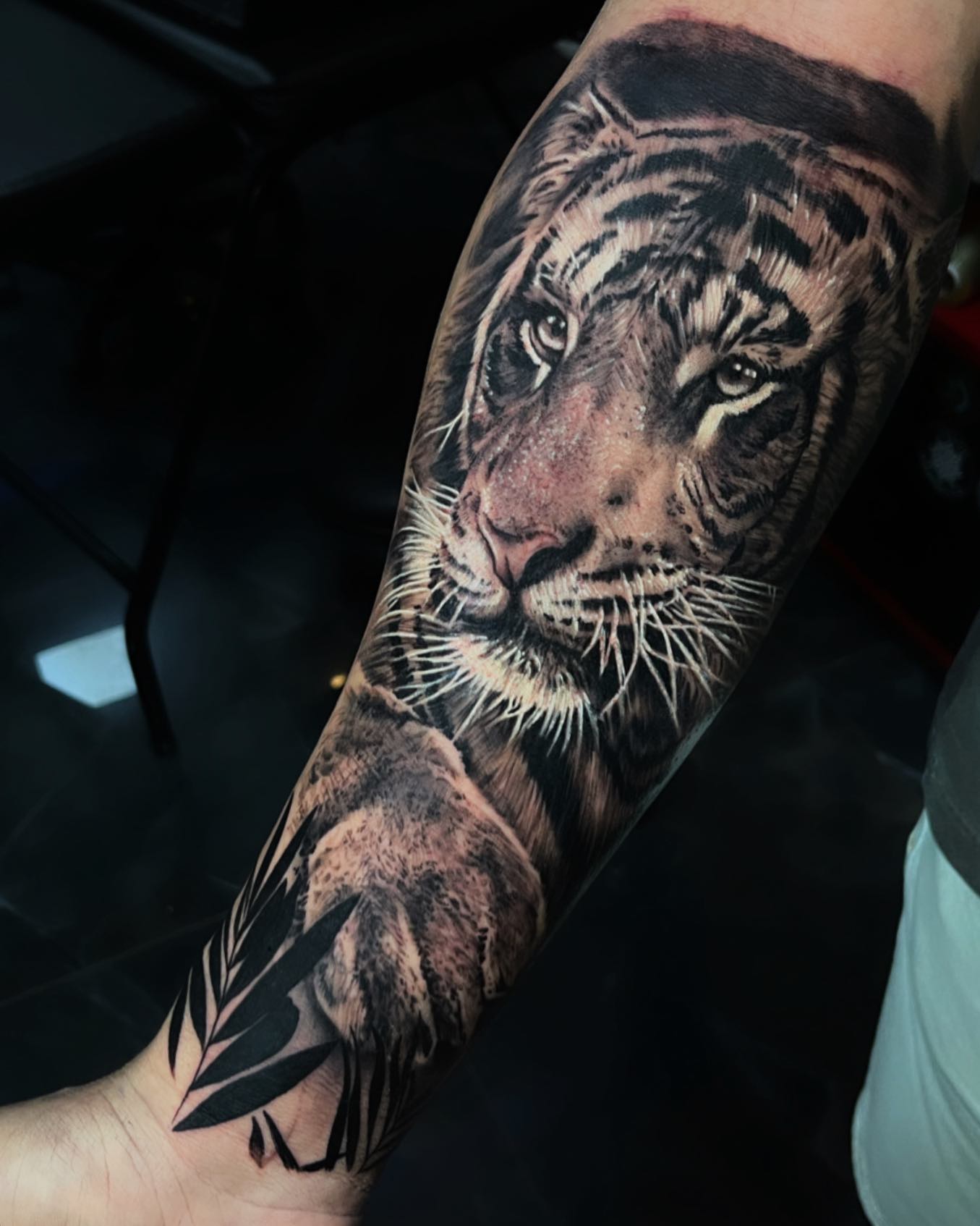 Tigre Real Tattoo Tatuagens