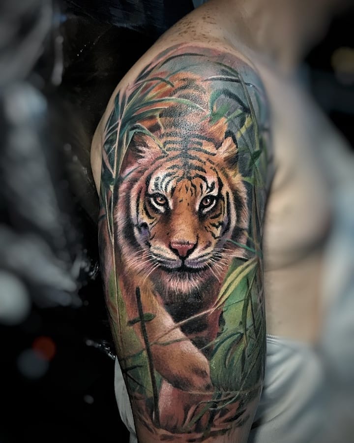 Significado da tatuagem de tigre 