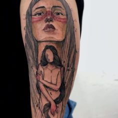 tatoo tatuagem força feminina
