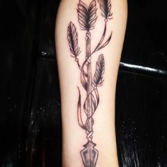flecha de oxossi tatuagem