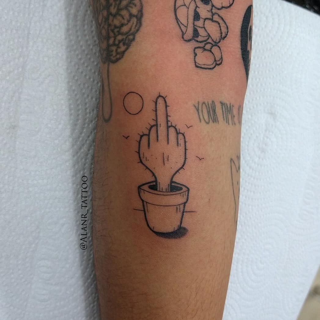 Fuck Your Hate And Fuck You Too  Bad Tattoo
