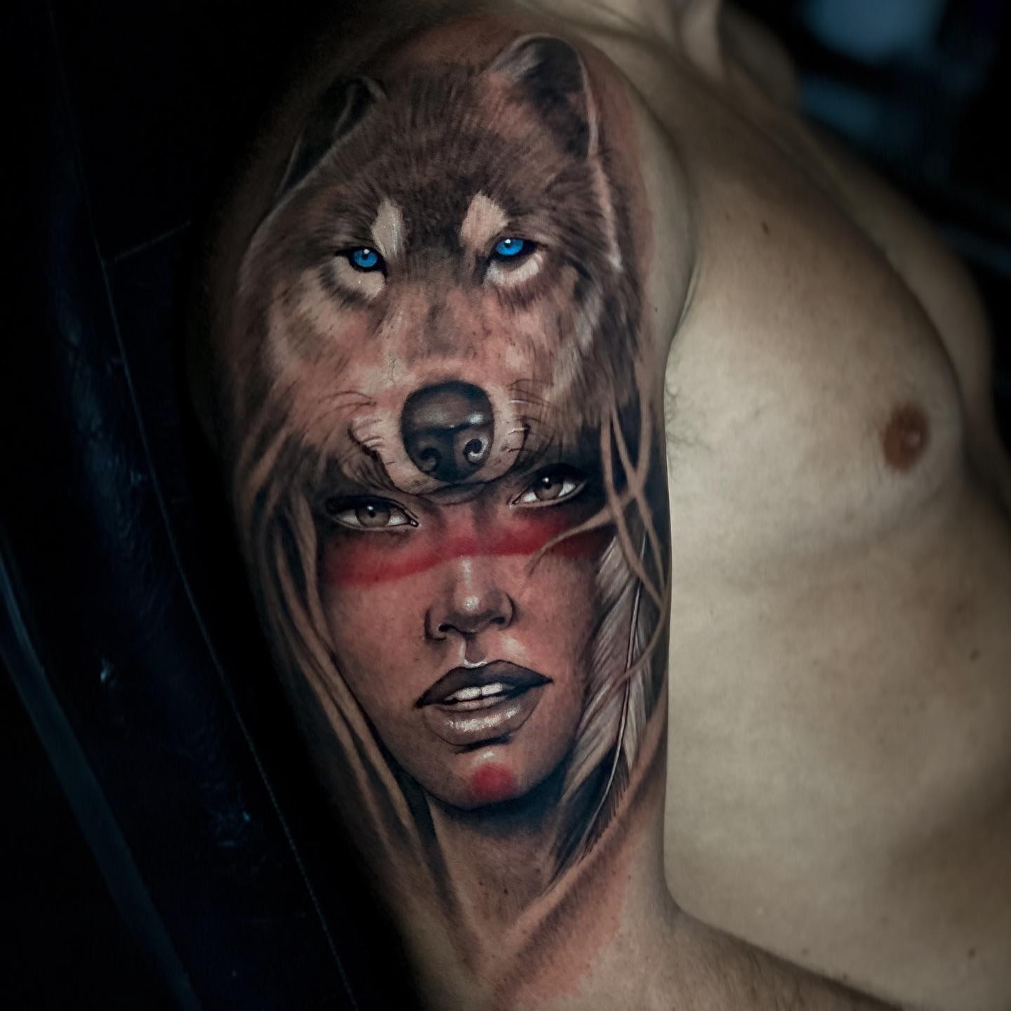 Tatuagem lobo. | Ideas de tatuaje pequeño, Tatuajes inspiradores, Tatuajes