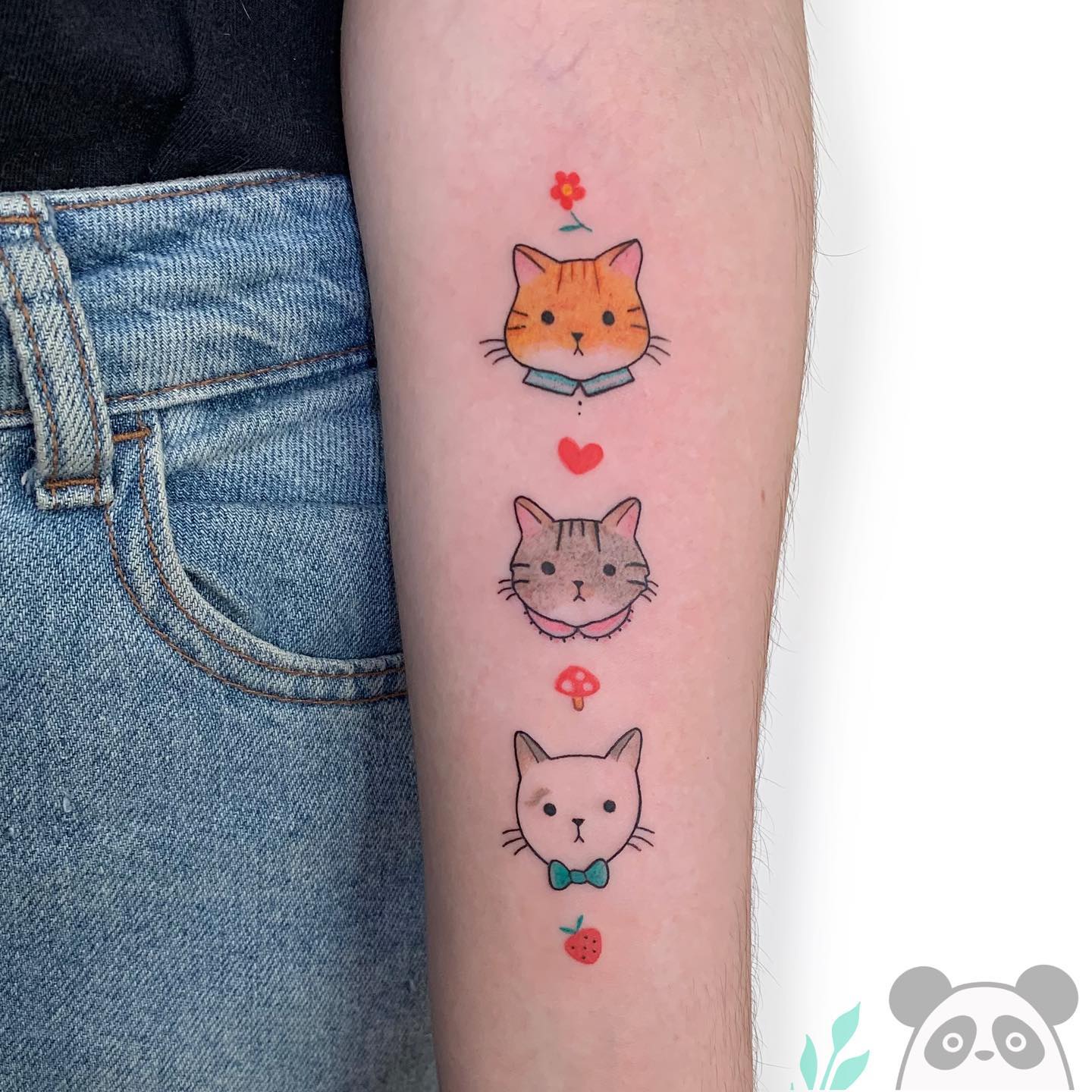 Gatinhos e tatuagens: 13 desenhos incrivelmente fofos - Tudo do Bem