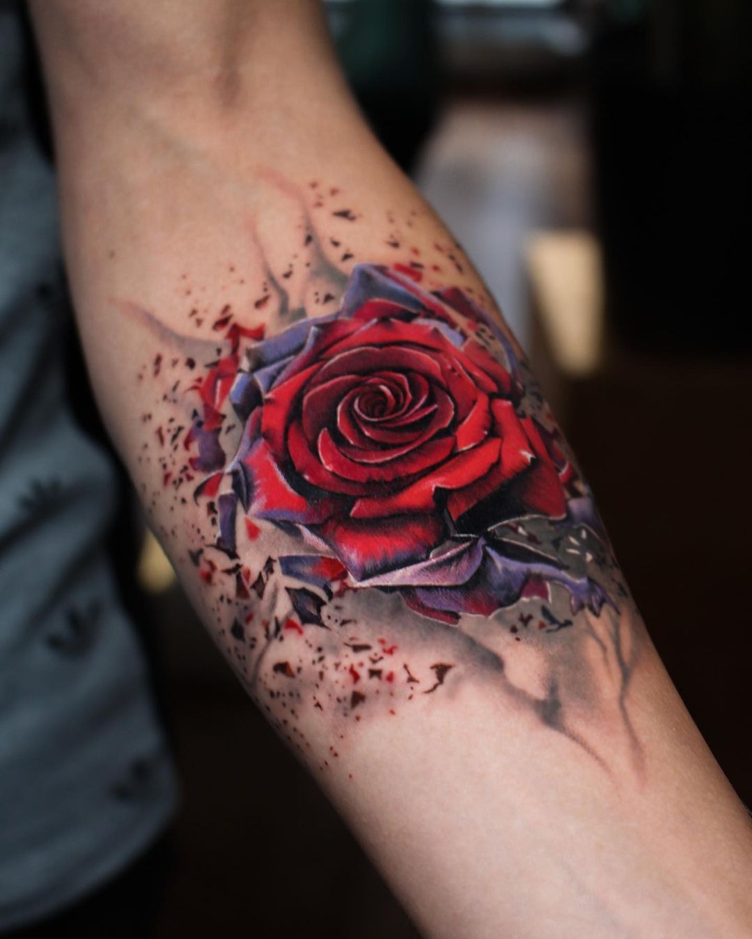 Rosa Vermelha - Tattoo | Tatuagens