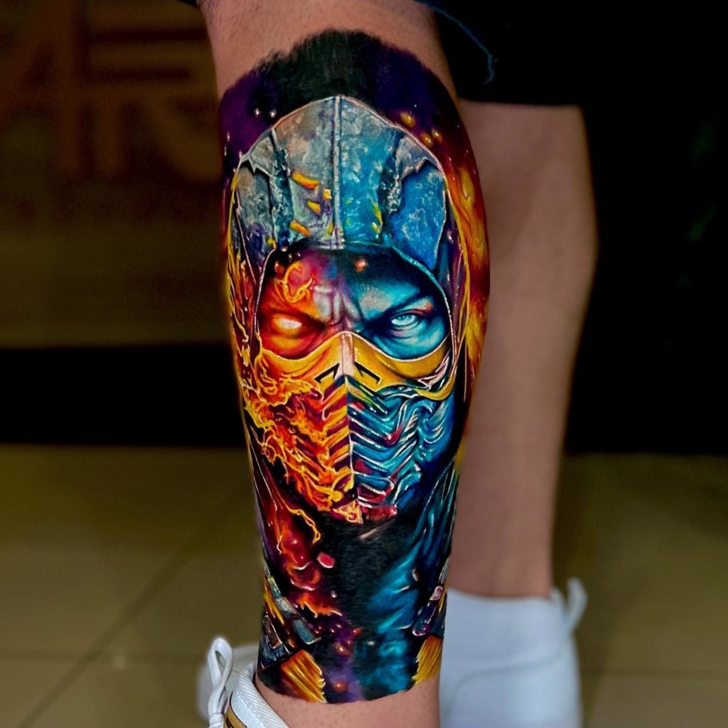 70 Mortal Kombat Tattoos For Men  Gaming Ink Design Ideas