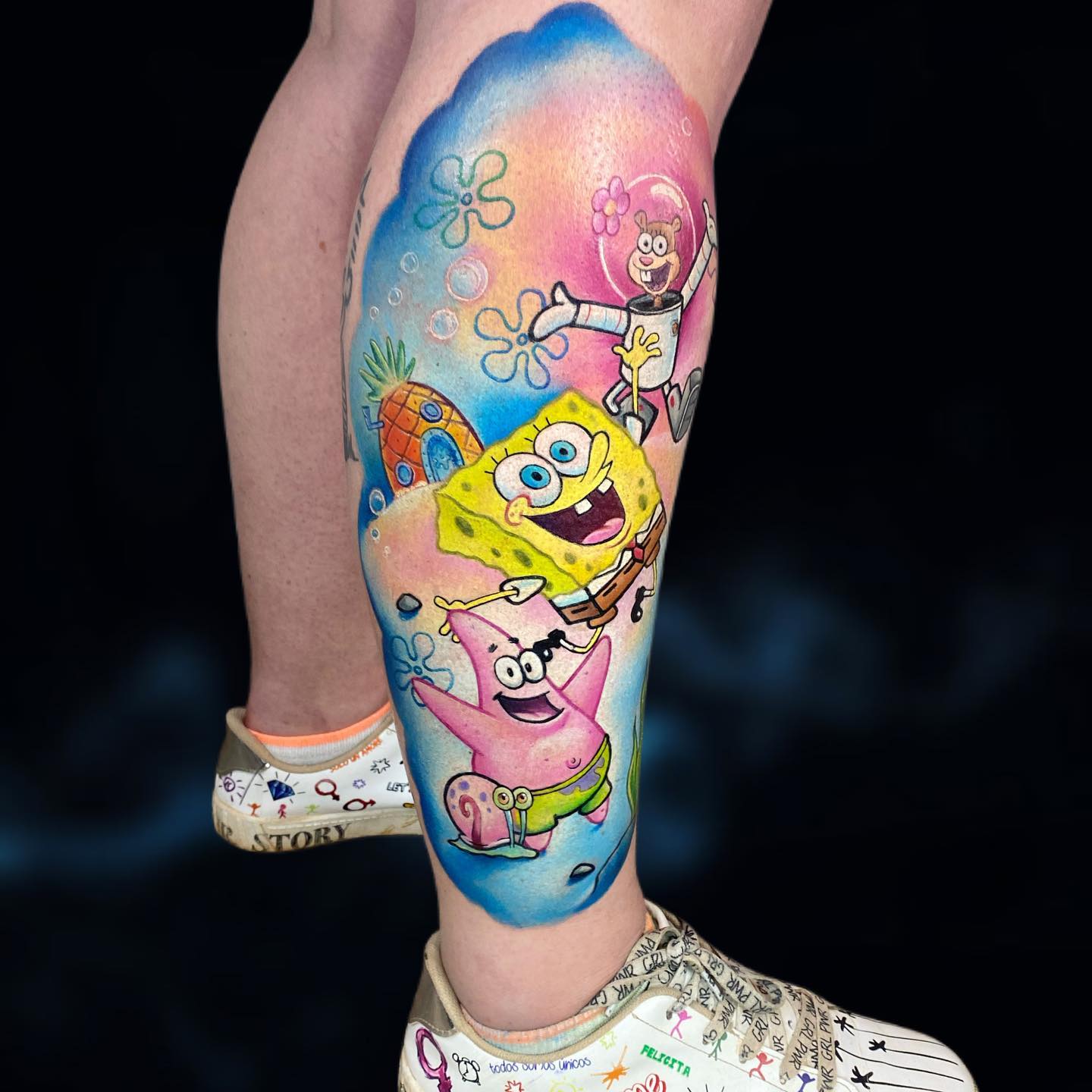 Bob Esponja Tattoo Tatuagens
