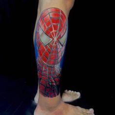 spider man tattoo tatuagem